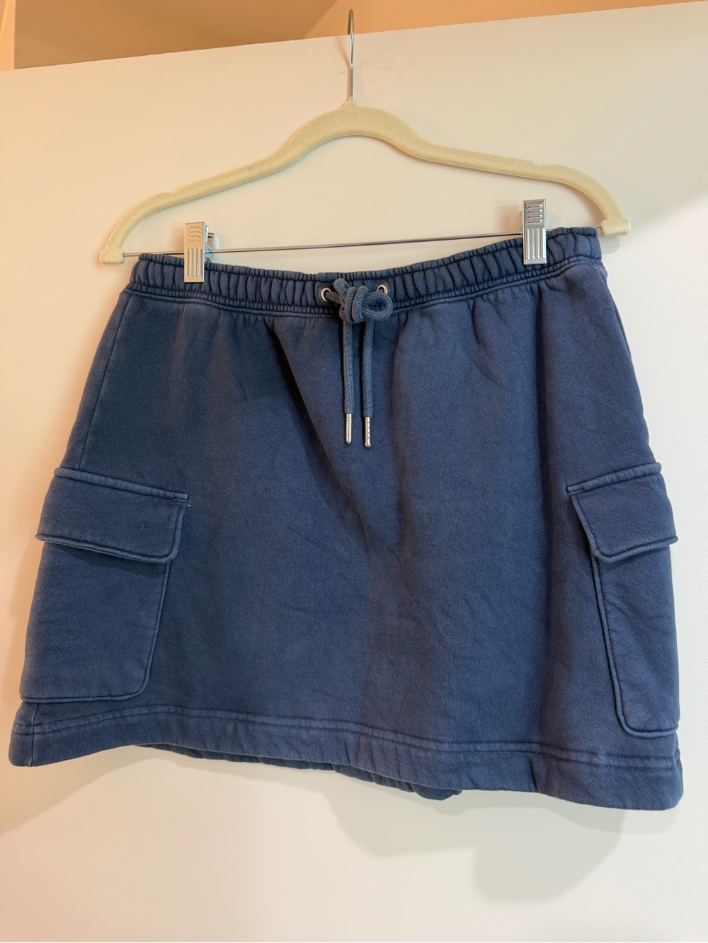 Abercrombie & Fitch Navy Blue Mini Cargo Skirt